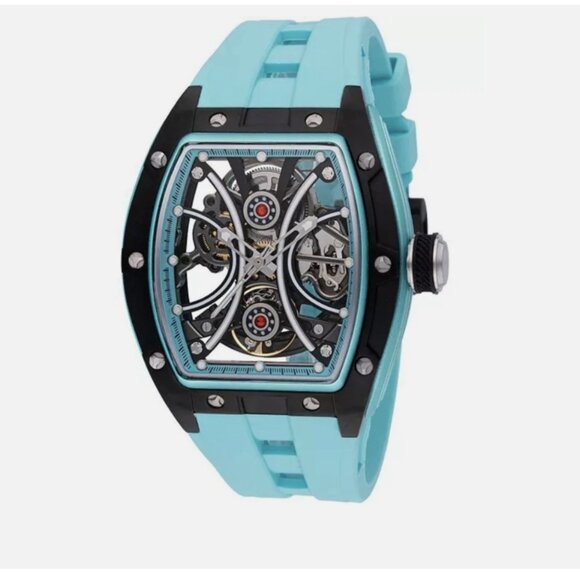NEW  Invicta Men's 49019 S1 Rally Automatic 3 Hand Light Blue Dial Watch $449 - Picture 1 of 3